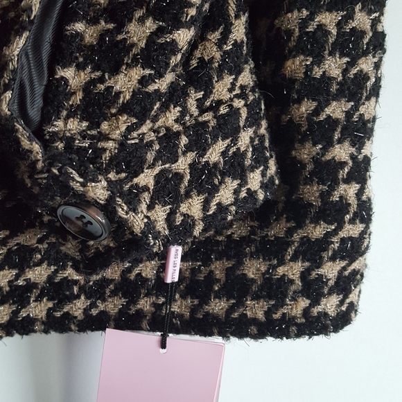 ▪︎Anthro▪︎Lea Houndstooth Shimmer Coat - Picture 5 of 10